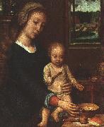 Gerard David The Madonna of the Milk Soup France oil painting reproduction